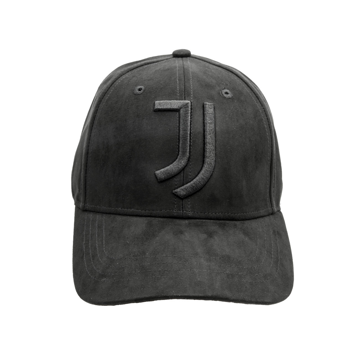 CAPPELLO BASEBALL ALCANTARA RICAMO NERO 100%PL JUVENTUS