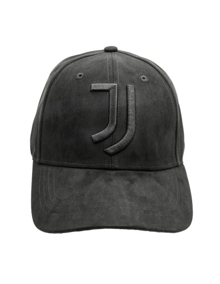 CAPPELLO BASEBALL ALCANTARA RICAMO NERO 100%PL JUVENTUS