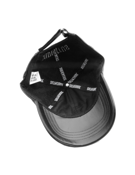 CAPPELLO BASEBALL ECOPELLE RICAMO 100%PU JUVENTUS