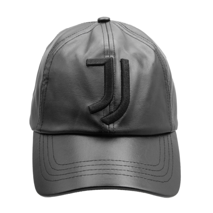 CAPPELLO BASEBALL ECOPELLE RICAMO 100%PU JUVENTUS