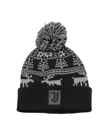 CAPPELLO JACQUARD PATCH PELLE 50%PC 50%PL JUVENTUS