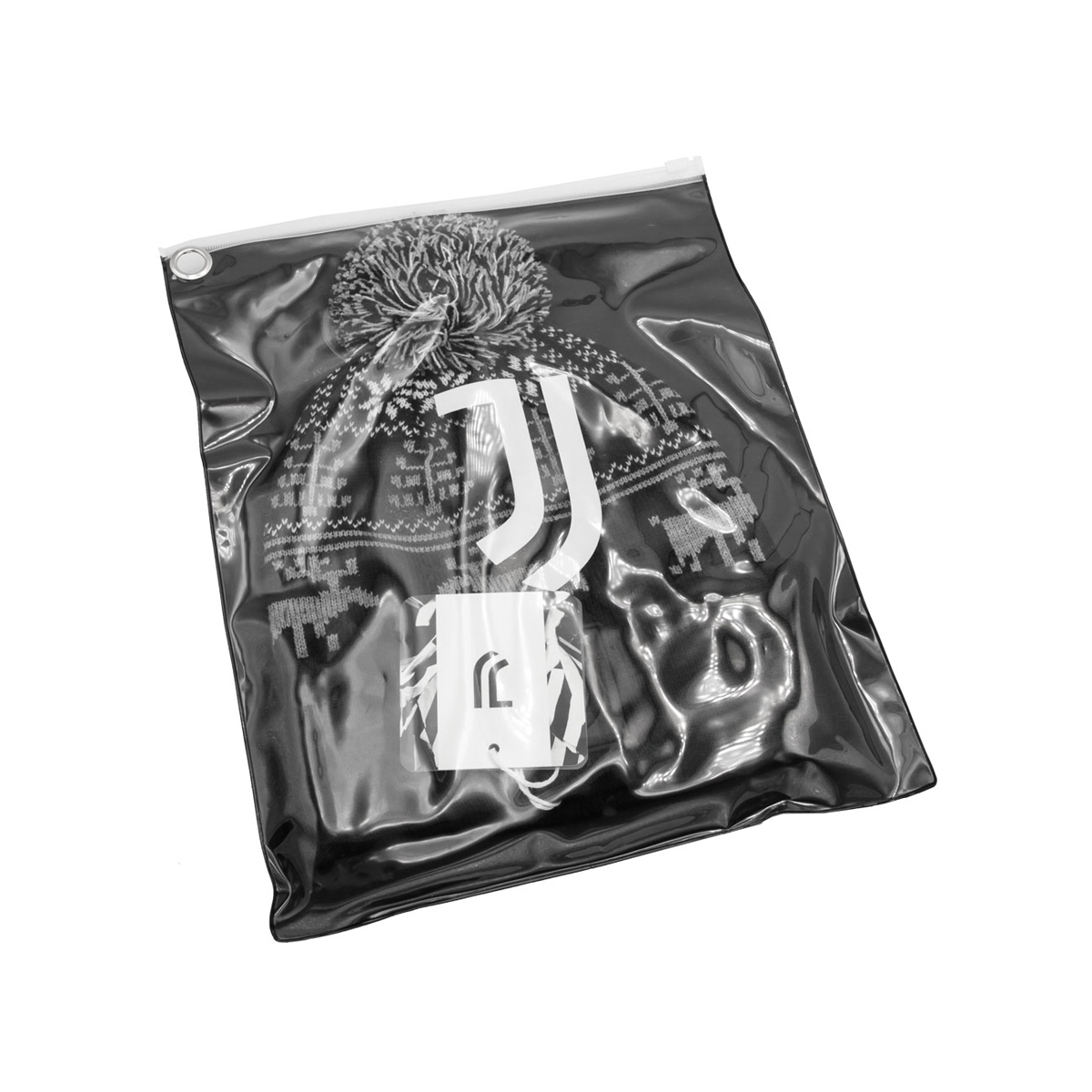 CAPPELLO JACQUARD PATCH PELLE 50%PC 50%PL JUVENTUS