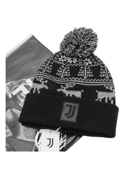 CAPPELLO JACQUARD PATCH PELLE 50%PC 50%PL JUVENTUS