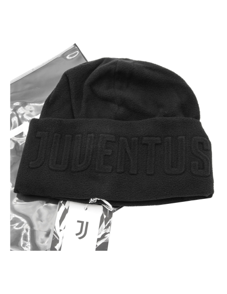 CAPPELLO SKIPPER PILE 100%PL SCRITTA 3D JUVENTUS