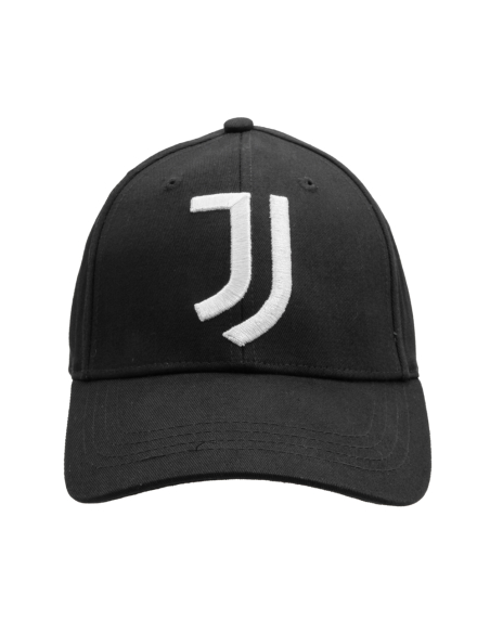 CAPPELLO BASEBALL COTONE LOGO RICAMO ARGENTO 100%CO JUVENTUS