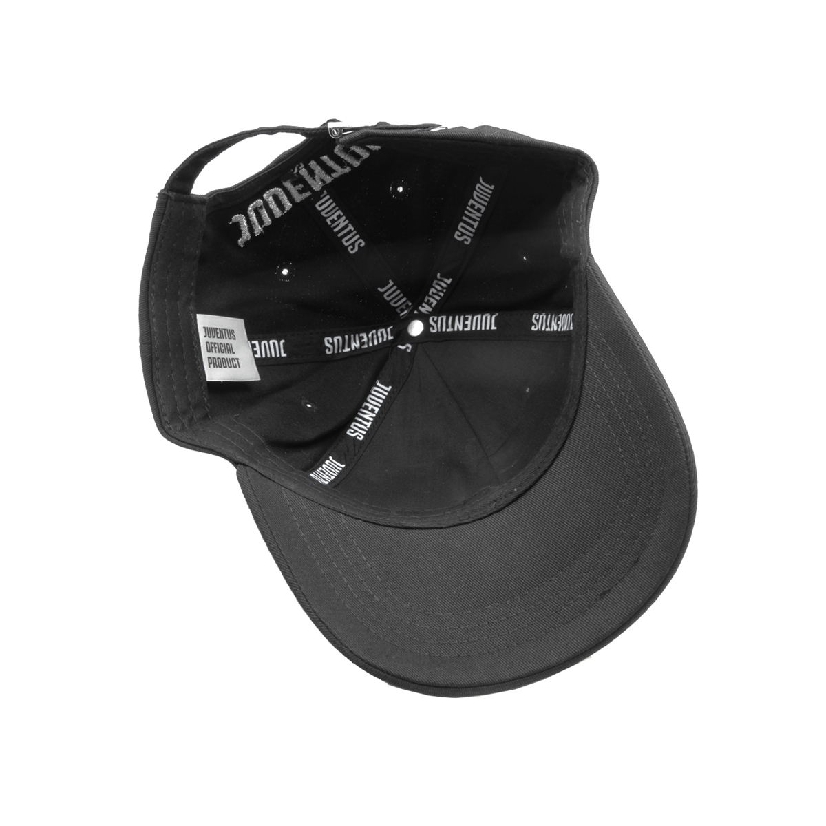 CAPPELLO BASEBALL COTONE LOGO RICAMO ARGENTO 100%CO JUVENTUS