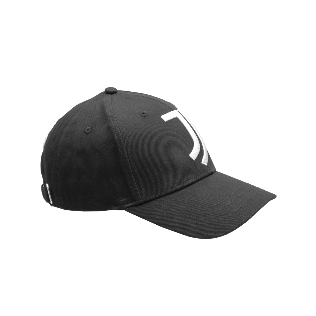 CAPPELLO BASEBALL COTONE LOGO RICAMO ARGENTO 100%CO JUVENTUS