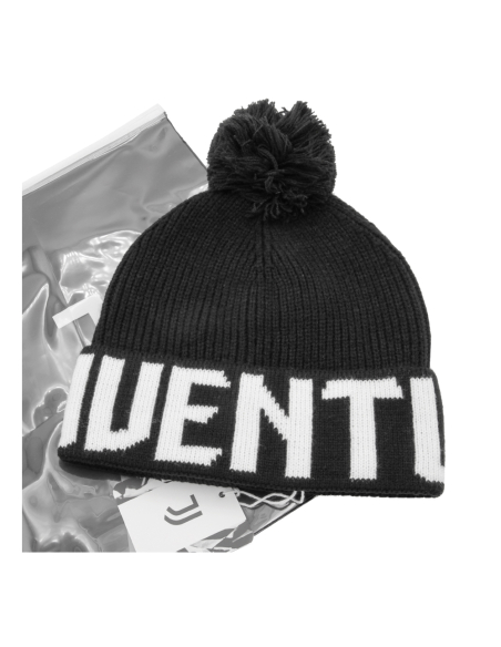 CAPPELLO PONPON MAGLIA JACQUARD 100%PC JUVENTUS