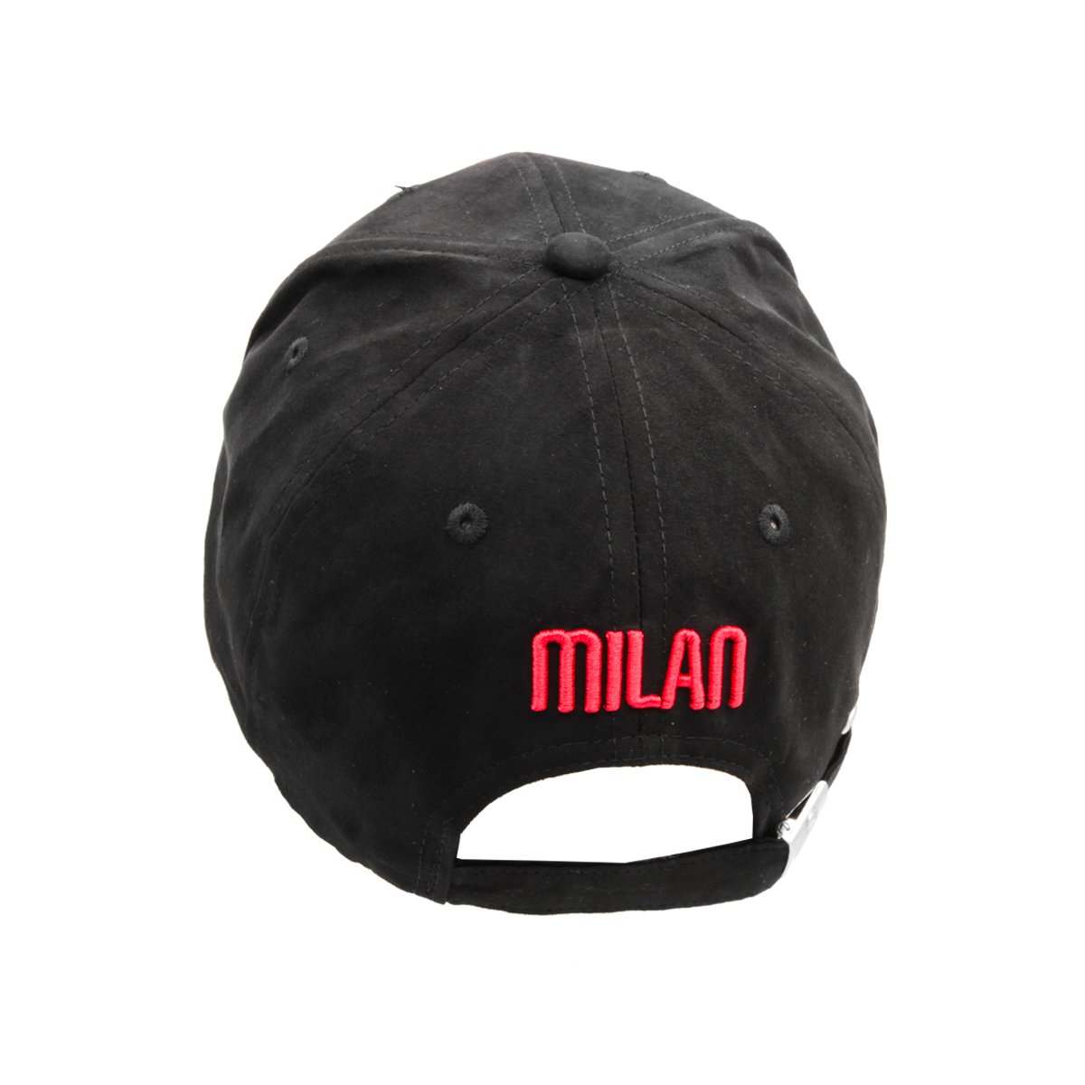 CAPPELLO BASEBALL ALCANTARA RICAMATO 100%PL MILAN