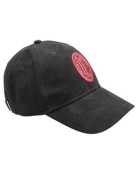CAPPELLO BASEBALL ALCANTARA RICAMATO 100%PL MILAN