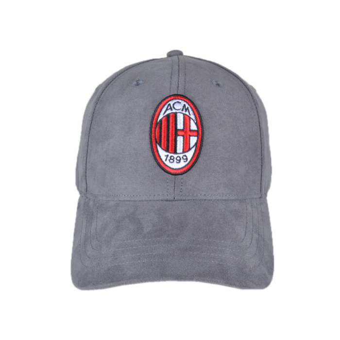 CAPPELLO BASEBALL ALCANTARA RICAMATO 100%PL MILAN