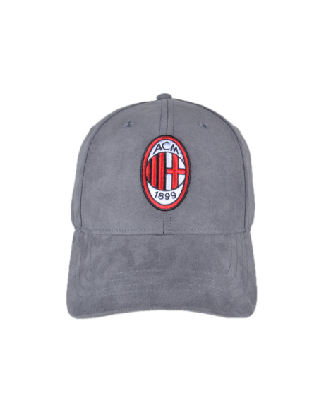 CAPPELLO BASEBALL ALCANTARA RICAMATO 100%PL MILAN