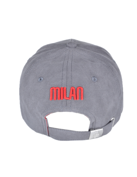 CAPPELLO BASEBALL ALCANTARA RICAMATO 100%PL MILAN