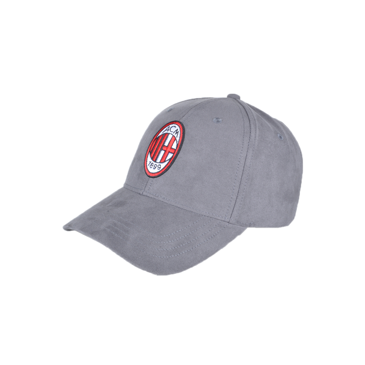 CAPPELLO BASEBALL ALCANTARA RICAMATO 100%PL MILAN