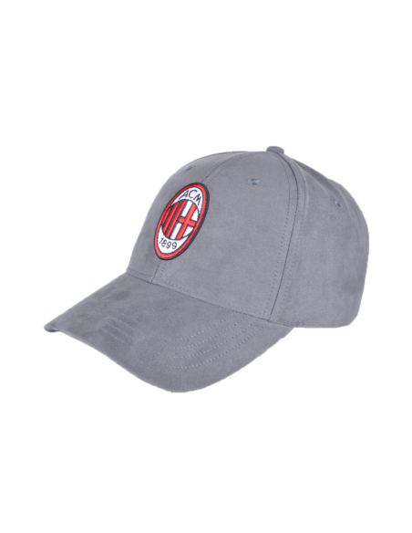 CAPPELLO BASEBALL ALCANTARA RICAMATO 100%PL MILAN