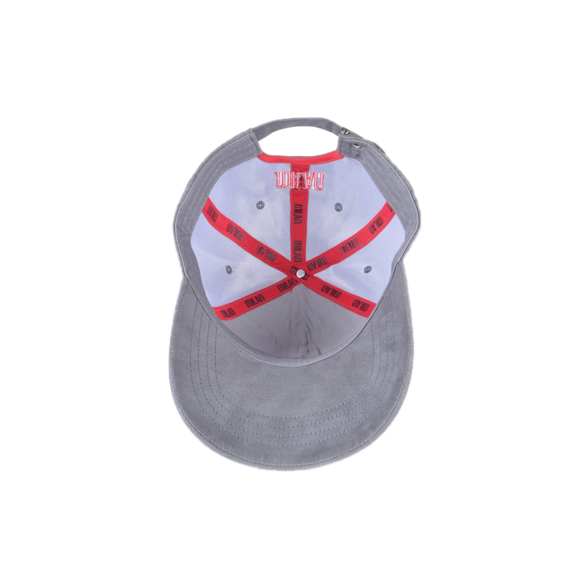 CAPPELLO BASEBALL ALCANTARA RICAMATO 100%PL MILAN