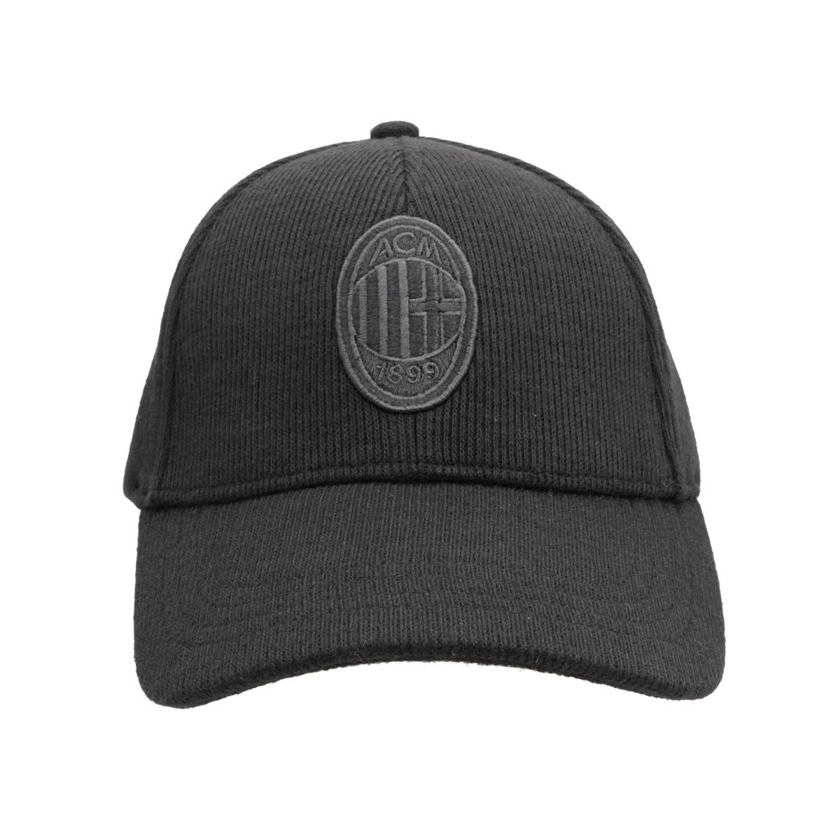 CAPPELLO BASEBALL MAGLIA RICAMO NERO 65%PL 25%PC 10%VI MILAN