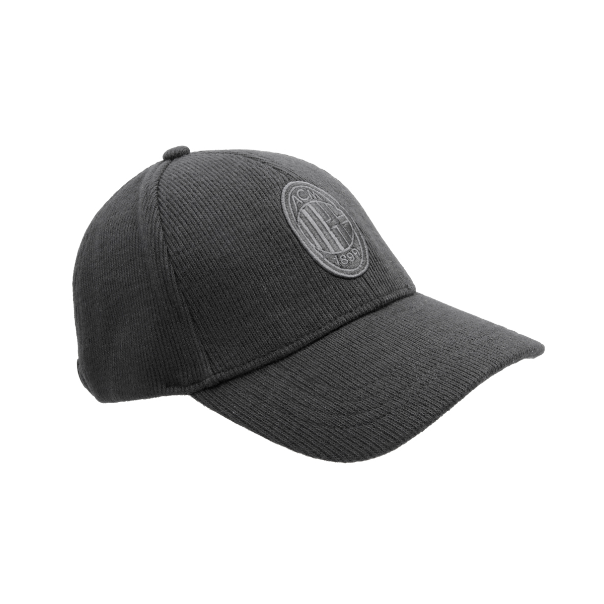 CAPPELLO BASEBALL MAGLIA RICAMO NERO 65%PL 25%PC 10%VI MILAN