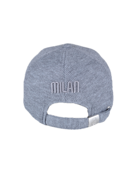 CAPPELLO BASEBALL MAGLIA RICAMATO 65%PL 25%PC 10%VI MILAN