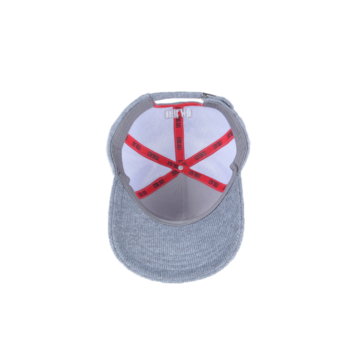 CAPPELLO BASEBALL MAGLIA RICAMATO 65%PL 25%PC 10%VI MILAN