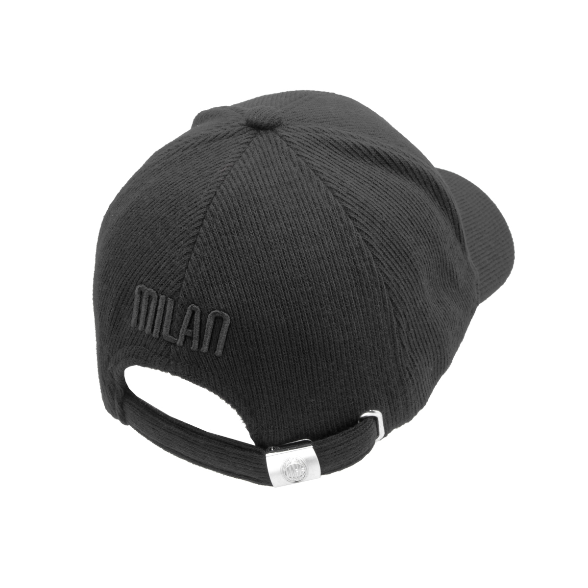 CAPPELLO BASEBALL MAGLIA RICAMO ROSSO 65%PL 25%PC 10%VI MILAN