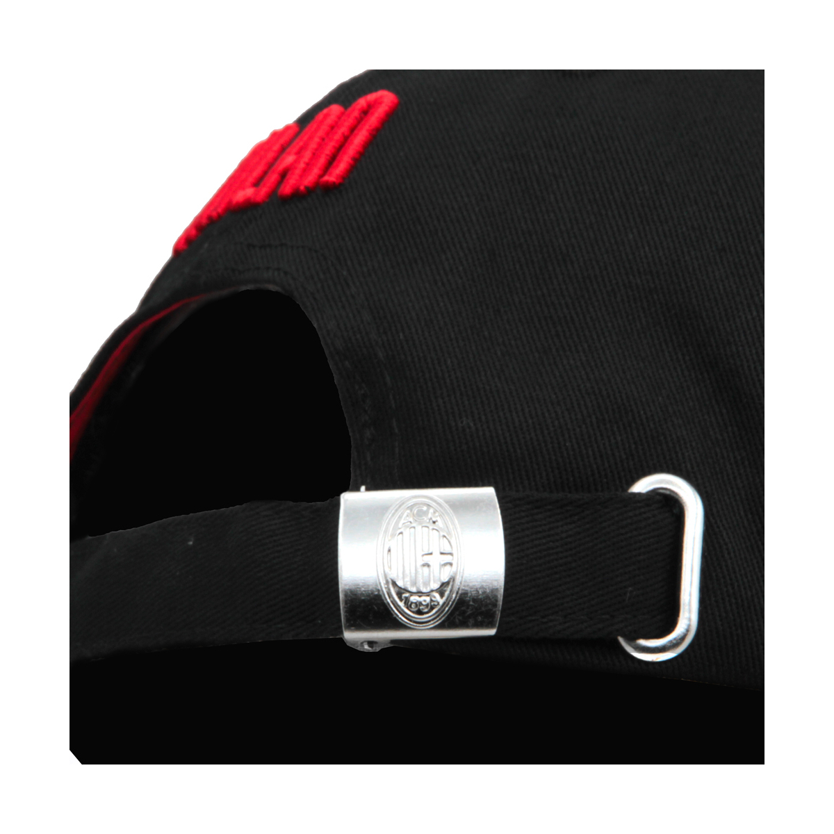 CAPPELLO BASEBALL PATCH PELLE RICAMATO 100%CO MILAN
