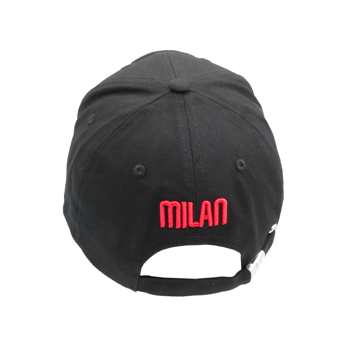 CAPPELLO BASEBALL PATCH PELLE RICAMATO 100%CO MILAN