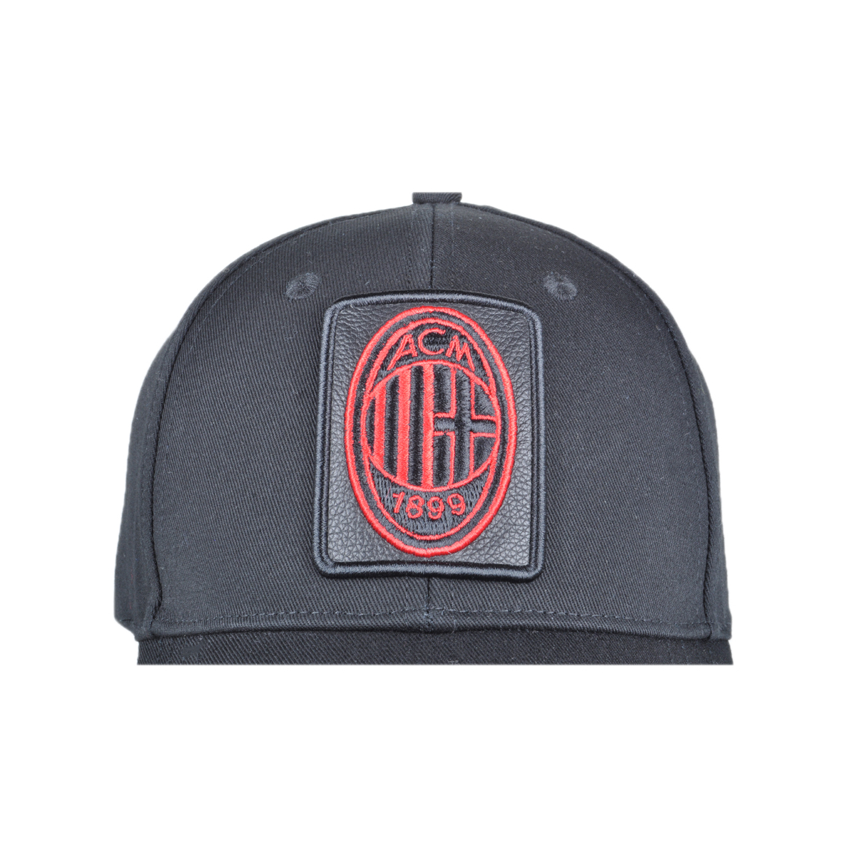 CAPPELLO BASEBALL PATCH PELLE RICAMATO 100%CO MILAN