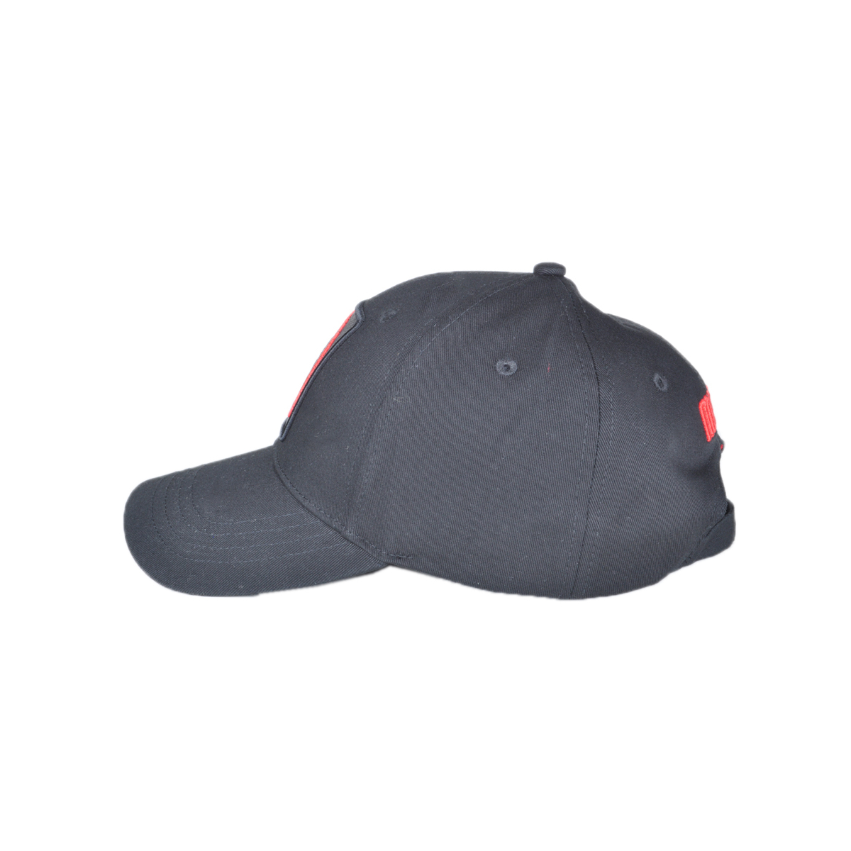 CAPPELLO BASEBALL PATCH PELLE RICAMATO 100%CO MILAN