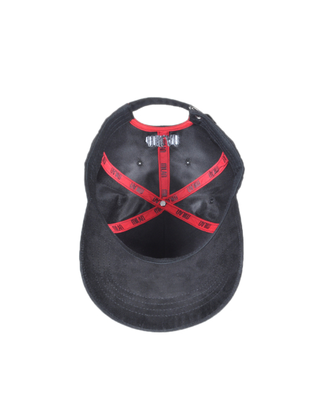 CAPPELLO BASEBALL COTONE LOGO RICAMO ORO 100%CO MILAN
