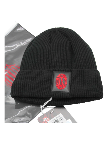 CAPPELLO SKIPPER MAGLIA 1X1 PATCH PELLE RICAMO INT.PILE 50%PC 50%PL MILAN