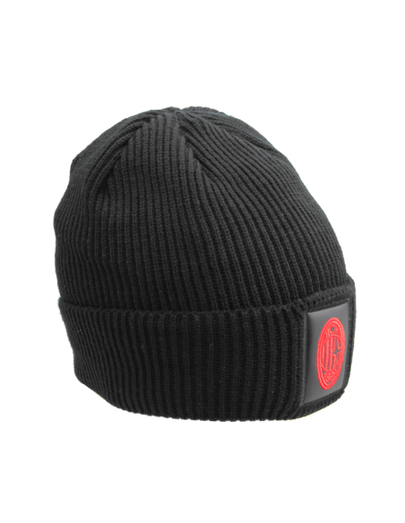 CAPPELLO SKIPPER MAGLIA 1X1 PATCH PELLE RICAMO INT.PILE 50%PC 50%PL MILAN