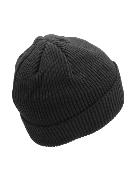 CAPPELLO SKIPPER MAGLIA 1X1 PATCH PELLE RICAMO INT.PILE 50%PC 50%PL MILAN