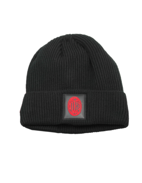 CAPPELLO SKIPPER MAGLIA 1X1 PATCH PELLE RICAMO INT.PILE 50%PC 50%PL MILAN