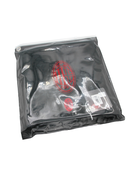 SCALDACOLLO MAGLIA 1X1 PATCH PELLE RICAMATO INT.PILE 50%PC 50%PL MILAN