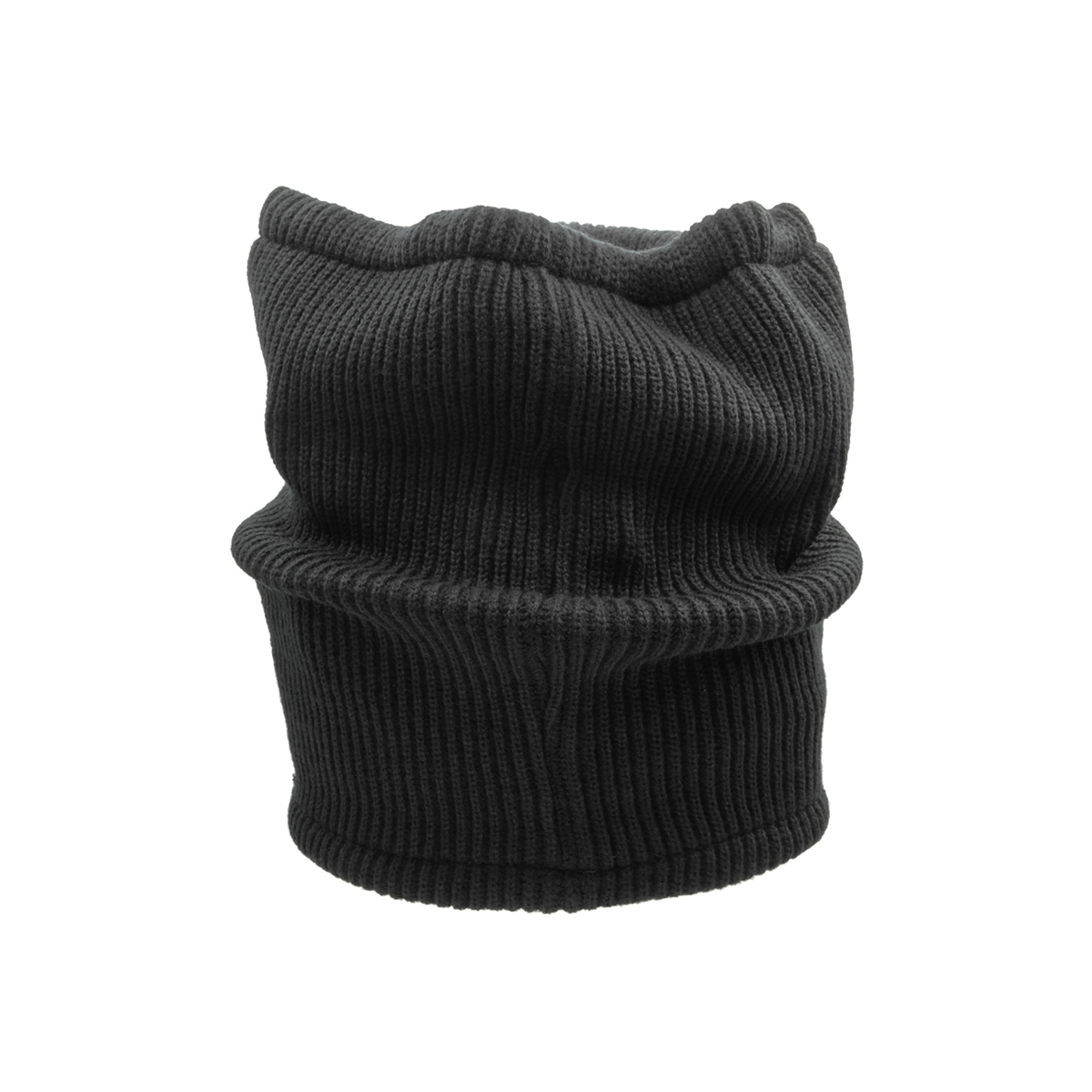 SCALDACOLLO MAGLIA 1X1 PATCH PELLE RICAMATO INT.PILE 50%PC 50%PL MILAN