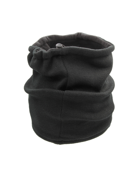SCALDACOLLO MAGLIA LISCIA PATCH PELLE RICAMATO INT. PILE 50%PC 50%PL MILAN
