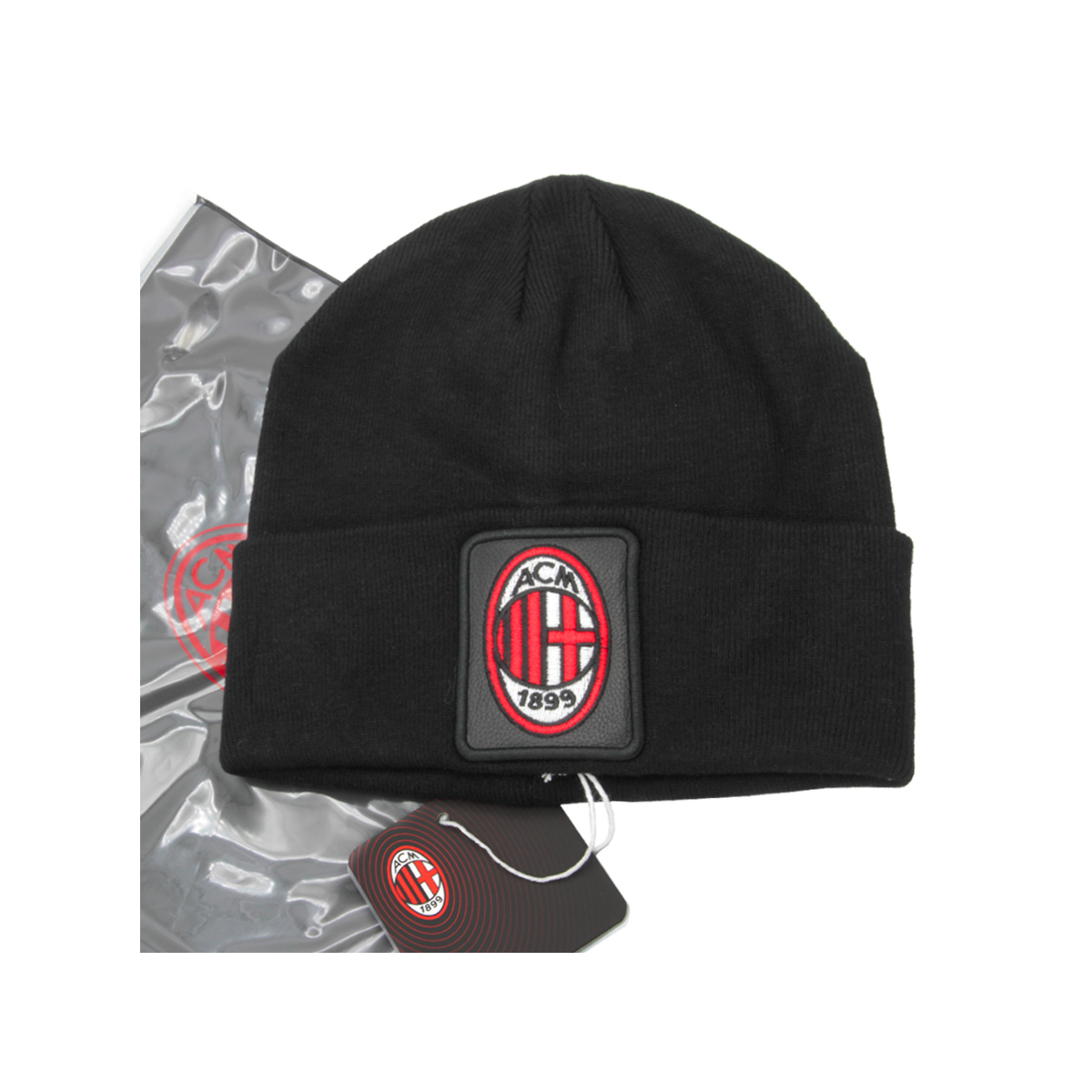CAPPELLO SKIPPER MAGLIA LISCIA PATCH PELLE RICAMATO 52%VI 30%PL 18%PA MILAN