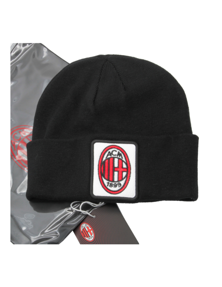 CAPPELLO SKIPPER MAGLIA LISCIA PATCH PELLE RICAMATO 52%VI 30%PL 18%PA MILAN