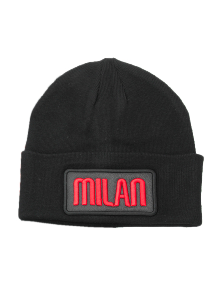 CAPPELLO SKIPPER MAGLIA LISCIA PATCH PELLE RICAMATO 52%VI 30%PL 18%PA MILAN