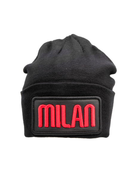 CAPPELLO SKIPPER MAGLIA LISCIA PATCH PELLE RICAMATO 52%VI 30%PL 18%PA MILAN