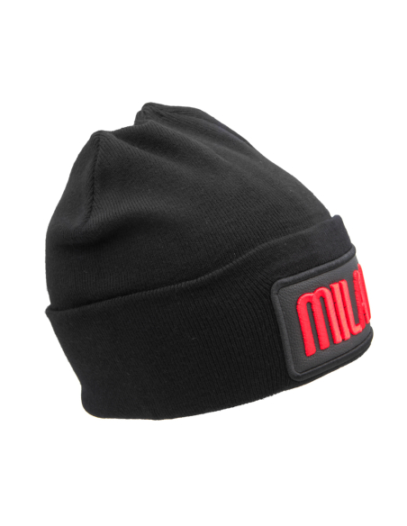 CAPPELLO SKIPPER MAGLIA LISCIA PATCH PELLE RICAMATO 52%VI 30%PL 18%PA MILAN