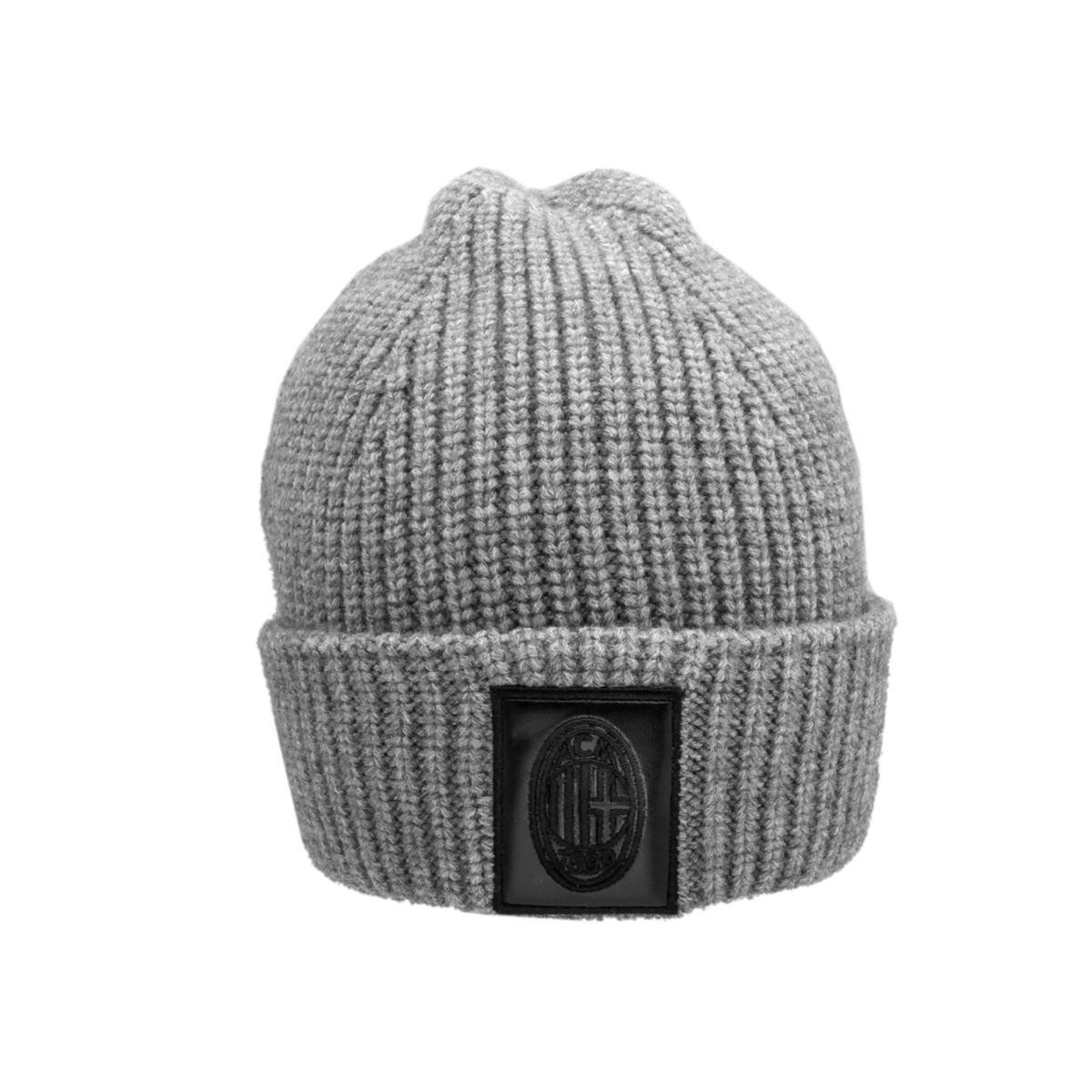 CAPPELLO SKIPPER GRIGIO PATCH PELLE RICAMATO 47%PC 31%PL 22%NY MILAN