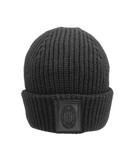 CAPPELLO SKIPPER NERO PATCH PELLE RICAMATO 47%PC 31%PL 22%NY MILAN