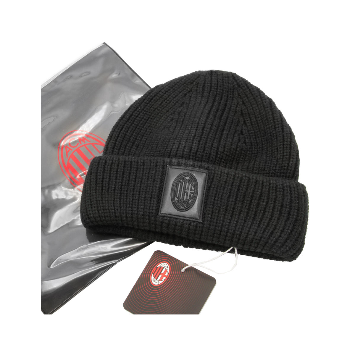 CAPPELLO SKIPPER NERO PATCH PELLE RICAMATO 47%PC 31%PL 22%NY MILAN