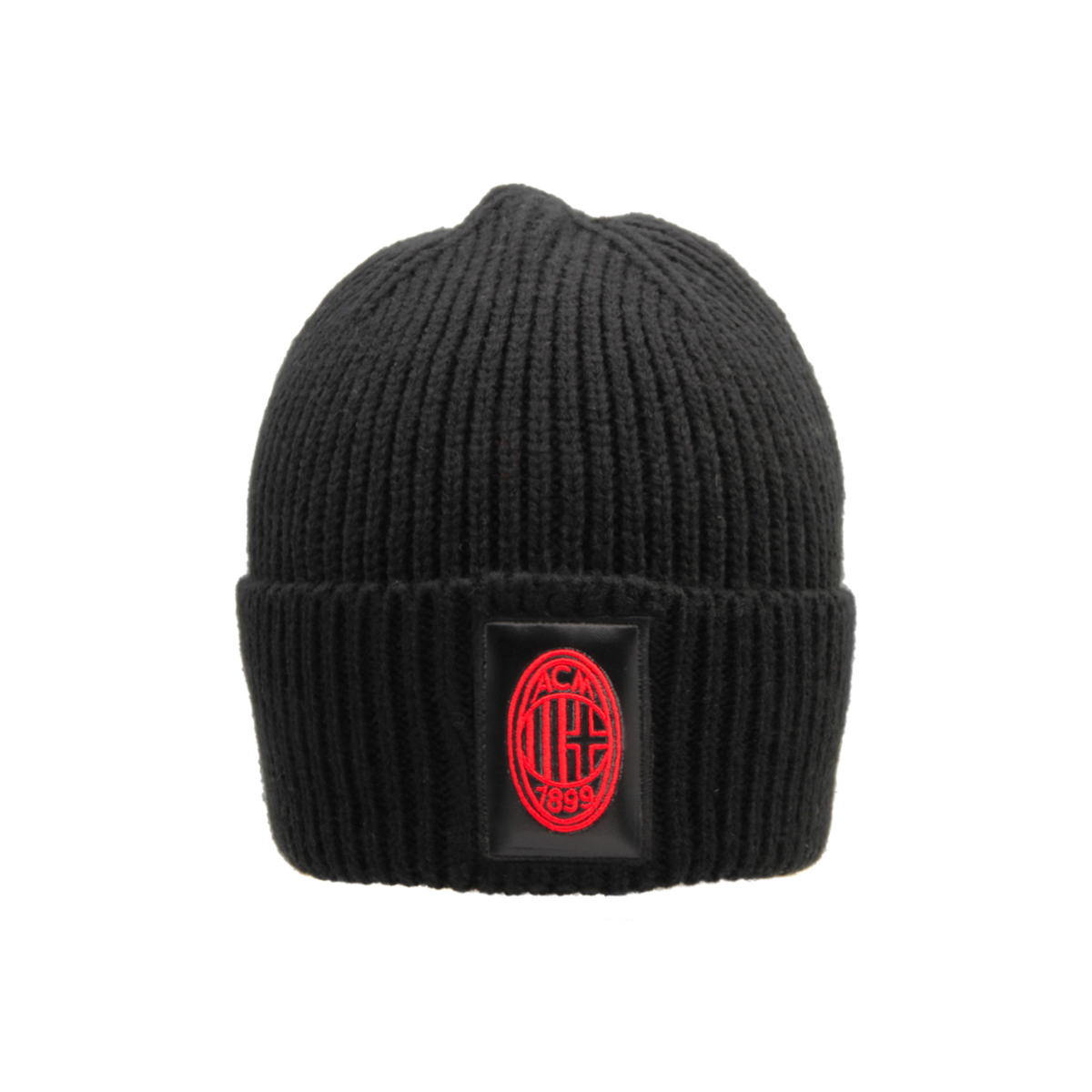 CAPPELLO SKIPPER NERO PATCH PELLE RICAMATO 100%PC MILAN