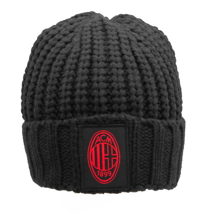 CAPPELLO SKIPPER PATCH TESSUTO 50%PC 50%PL MILAN 2
