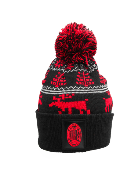 CAPPELLO JACQUARD PATCH PELLE 50%PC 50%PL MILAN