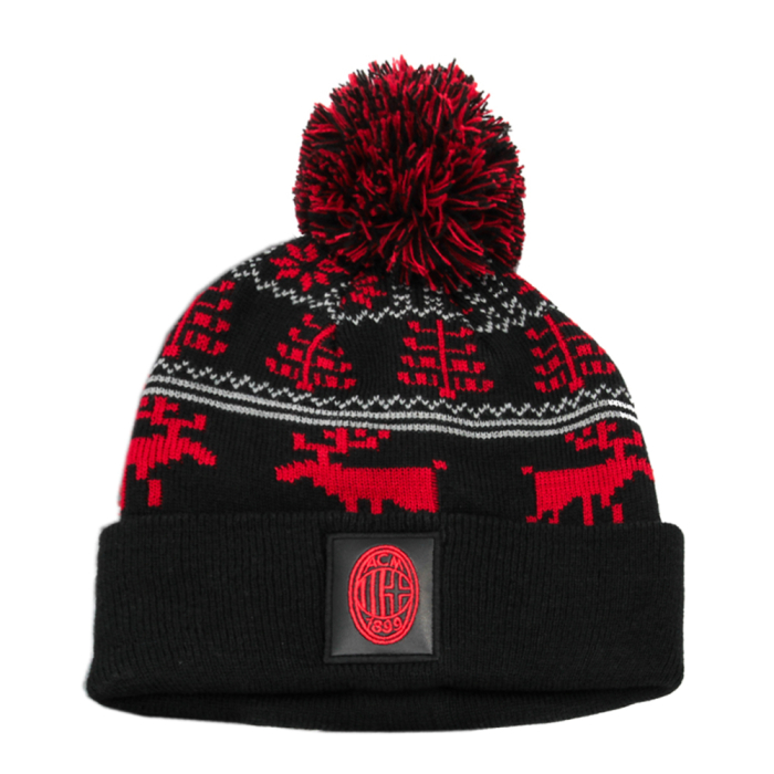 CAPPELLO JACQUARD PATCH PELLE 50%PC 50%PL MILAN