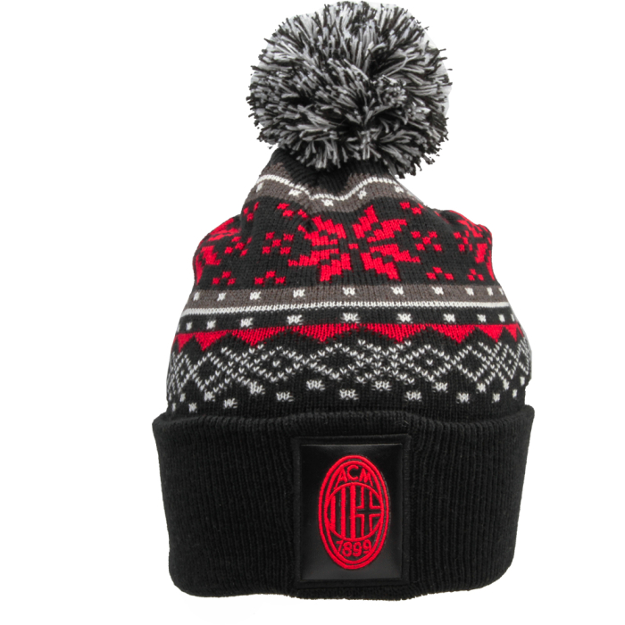 CAPPELLO JACQUARD PATCH PELLE 50%PC 50%PL MILAN 2